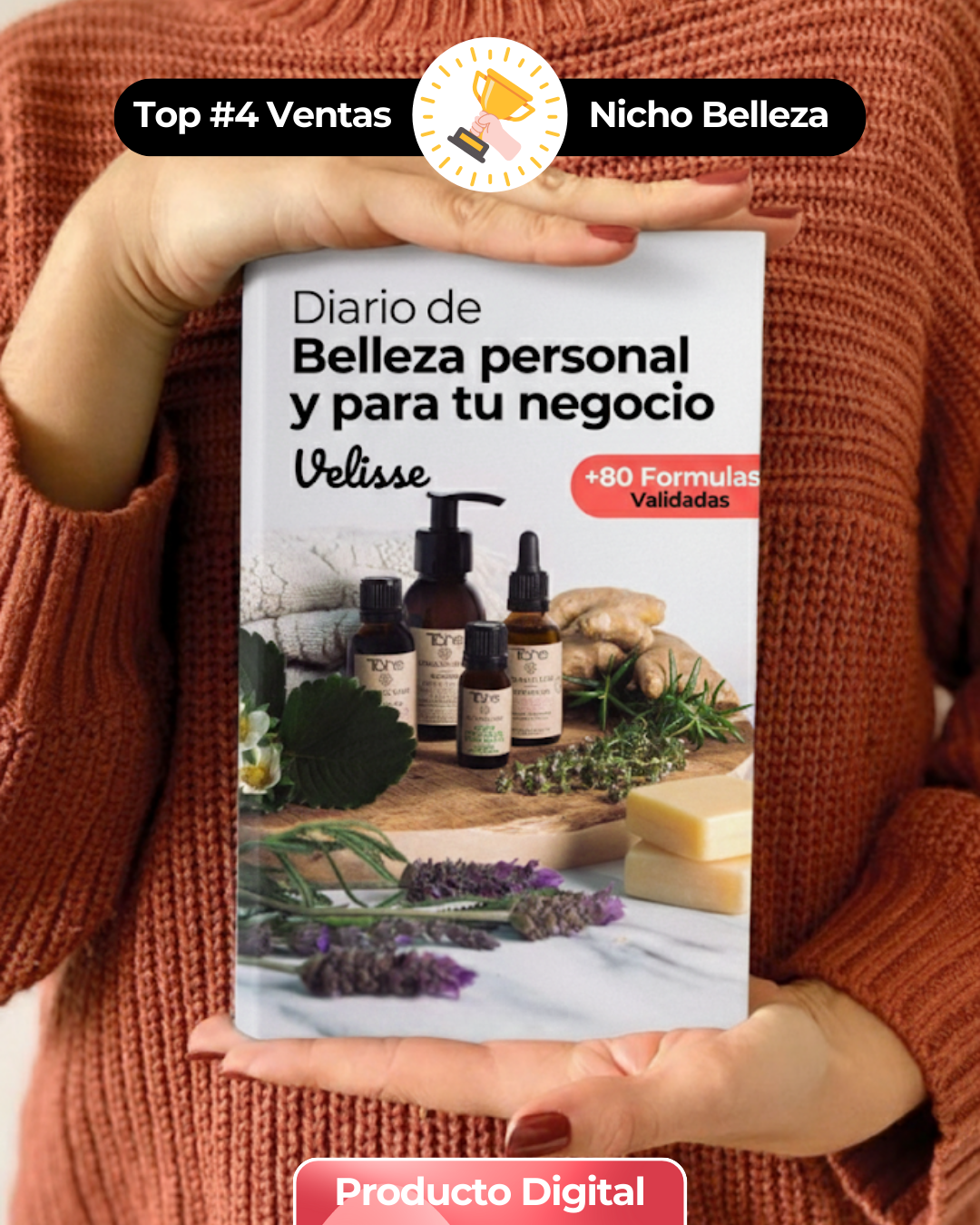 Diario de belleza personal y para tu negocio con +80 formulas validadas